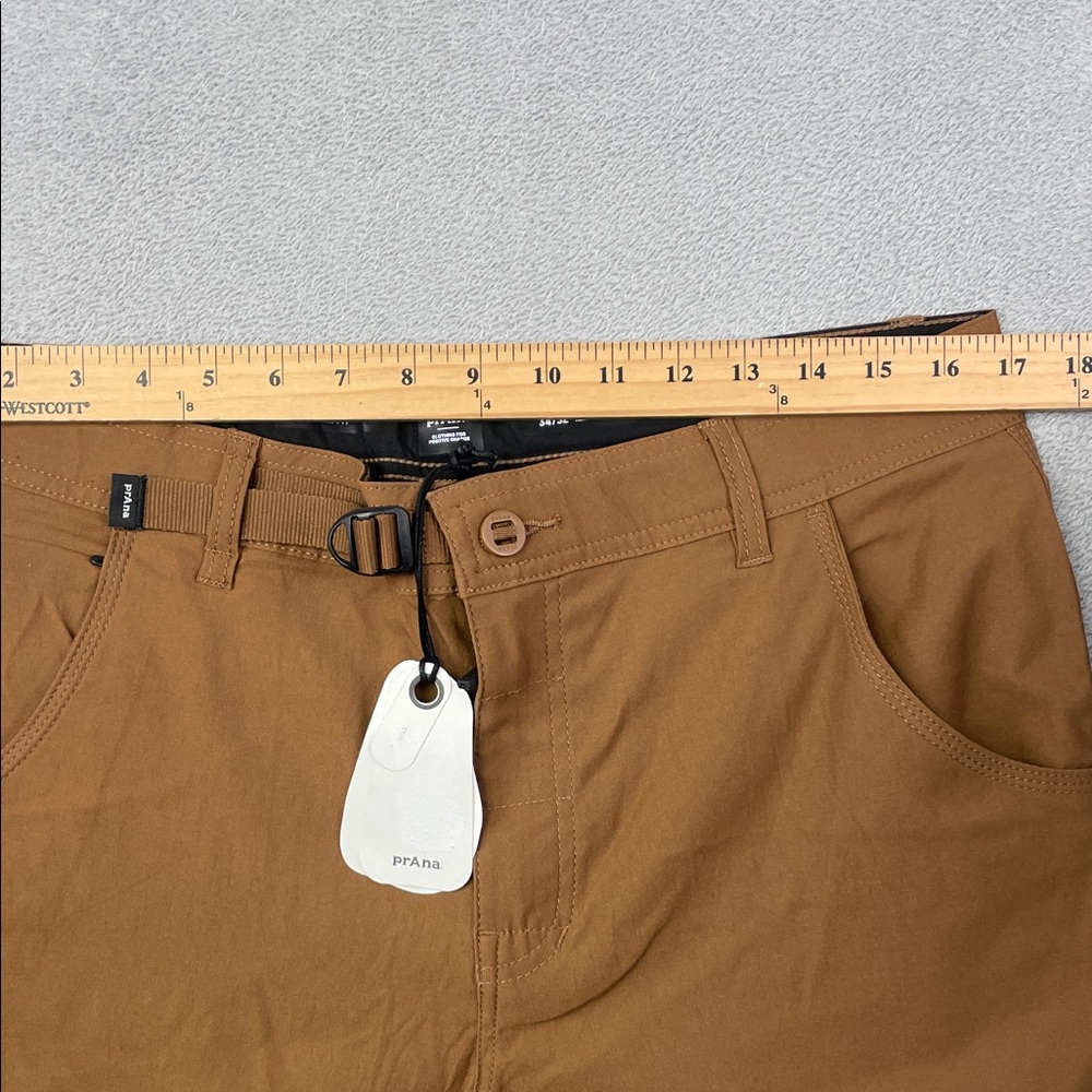 NEW‎ Prana 34/32 Stretch Zion Slim Pant II Men's Sepia Brown Hiking Outdoors - Picture 8 of 16